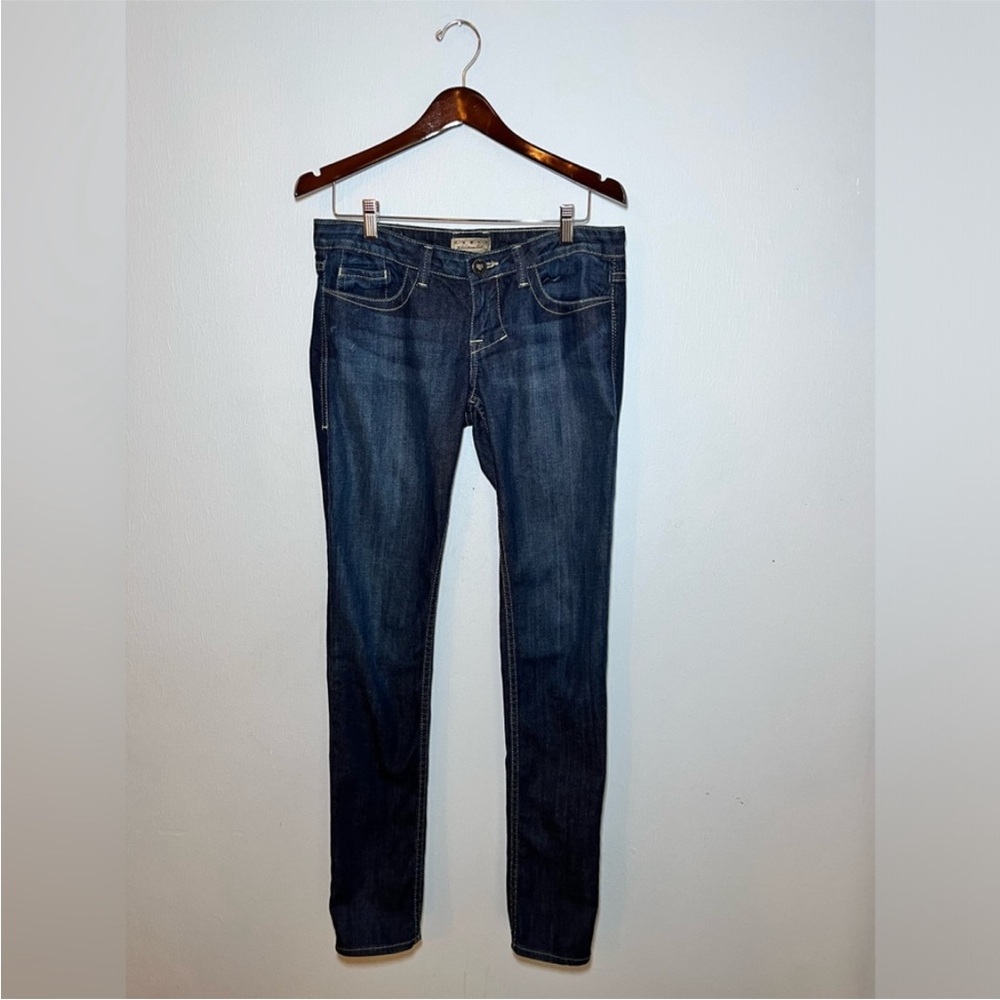 William Rast Dark Blue Skinny Jeans - Picture 3 of 7